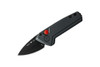 Buck Knives 0839GYS1 Mini Deploy AUTOMATIC  - 1.875" Drop Point 154CM Armor Black Cerakote Finish Blade - Sniper Gray Cerakote finish Aluminum Handle