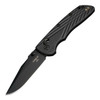 HOGUE 24376 DEKA ABLE LOCK FOLDER. 3.25" BLACK CERAKOTE CPM-MAGNACUT CLIP POINT BLADE. BLACK POLYMER HANDLE. CUTLERY SHOPPE