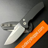 PRO-TECH LG401 SBR AUTOMATIC. 2.5" STONEWASH FINISH CPM-S35VN BLADE. BLACK HARD ANODIZED 6061-T6ALUMINUM HANDLE. CUTLERY SHOPPE