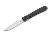 BOKER PLUS 01BO732 BRAD ZINKER URBAN TRAPPER FLIPPER. 3.4" VG-10 BLADE. BLACK G-10 & TITANIUM FRAME LOCK HANDLE. CUTLERY SHOPPE