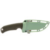 SOG Knives 17-06-01-43 Tellus FX Fixed Blade Olive Drab - 4.2" CRYO 440C Blade - OD Green GRN Handle - Nylon Sheath