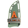 SOG Knives 17-06-01-43 Tellus FX Fixed Blade Olive Drab - 4.2" CRYO 440C Blade - OD Green GRN Handle - Nylon Sheath