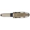 SOG Knives 17-61-02-57 Pentagon FX Fixed Blade - 4.77" Black TiNi CPM-S35VN Blade - Flat Dark Earth G-10 Scales - GRN Sheath