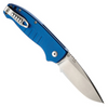 HOGUE 64133 BALLISTA 1 AUTOMATIC FOLDER. 3.5"STONEWASH FINISH 154CM DROP POINT BLADE. BLUE HARD ANODIZED 6061-T6 ALUMINUM HANDLE. REVERSE SHOWN. CUTLERY SHOPPE