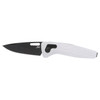 SOG Knives 12-73-05-57 One Zero XR Folder - 3.1" Black TiNi CPM-S35VN Blade - XR Lock White Aluminum Handle