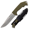 Cold Steel 14AKA 3V AK-47 Field Knife - 5.5" Stonewash Finish CPM-3V Blade - OD Green G-10 Scales - Secure-Ex Sheath