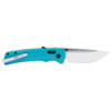SOG Knives 11-18-13-41 Flash AT MK3 Assisted Folder - 3.45" Satin Finish D2 Blade - XR Lock Petrol Green GRN Handle