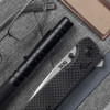 SOG Knives TM1025 Terminus XR Lock Flipper - 2.95" Satin Finish CPM-S35VN Blade - Carbon Fiber & G-10 Handle
