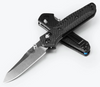 Benchmade 945-2 Mini Osborne - 2.92" Plain Edge Satin Finish CPM-S90V Blade - Carbon Fiber Handle