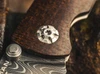 BOKER SOLINGEN 110662DAM M4 SHERMAN DAMAST. 3.03" PLAIN EDGE DAMASCUS BLADE. MICARTA SCALE W/TITANIUM FRAME LOCK HANDLE. PIVOT DETAIL. CUTLERY SHOPPE