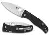 Spyderco C263GP Bodacious Compression Lock Folder - 3.66" CPM-S30V Plain Edge Blade - Black G-10 Handle