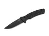 BOKER PLUS 06EX900 STRIKE AUTOMATIC. 3.62" BLACK FINISH D2 BLADE. BLACK GRIVORY HANDLE. CUTLERY SHOPPE