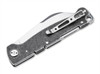 Boker Plus 01BO867 Atlas Folder - 2.68" D2 Sheepfoot Blade - Dark Stonewash Stainless Steel Back Lock Handle