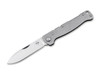 Boker Plus Atlas Folder - 2.8" D2 Drop Point Blade - Stonewash Finish Stainless Steel Back Lock Handle - 01BO865
