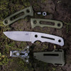 SOG Knives 17-35-01-57 Provider FX Fixed Blade - 3.75" Stonewash Finish 154CM Blade - OD Green G-10 Scales - Kydex Sheath
