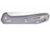 Gerber 30-001845 Savvy Pivot Lock Folder - 3.5" Plain Edge CPM-20CV Wharncliffe Blade - Urban Blue Hard Anodized Aluminum Handle
