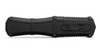 Benchmade 3370GY Claymore OTF AUTOMATIC - 3.89" Plain Edge Cobalt Black Finish CPM-D2 Blade - Black Grivory Handle
