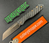 Heretic Knives Jinn SlipJoint Folder - 3.0" DLC Finish CPM-MagnaCut Sheepsfoot Blade - Carbon Fiber Handles w/Reversible Pocket Clip - H013-6A-CF CUTLERY SHOPPE