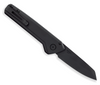 Buck Knives 838 Wharncliffe Deploy AUTOMATIC 0838BKS1 - 3.25" CPM-S35VN Black Cerakote Finish Blade - Black Cerakote Finish Aluminum Handle