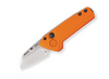 Buck Knives 839 Wharncliffe Mini Deploy AUTOMATIC 0839ORS - 1.75" 154CM Stonewash Finish Blade - Orange Cerakote Finish Aluminum Handle