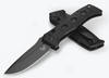 Benchmade 2730GY-1 Mini Adamas AUTOMATIC - 3.25" Tungsten Gray Cerakote CPM-Cruwear Drop Point Blade - Black G-10 Scales
