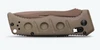Benchmade 2730FE-2 Mini Adamas AUTOMATIC - 3.25" Flat Dark Earth Cerakote CPM-Cruwear Drop Point Blade - OD Green G-10 Scales
