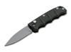 Boker Plus Kalashnikov AKS-74 Mini AUTOMATIC - 2.5" D2 Drop Point Plain Edge Blade - Black Anodized Aluminum Handle w/Finger Grooves 01KALS92