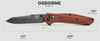 Benchmade 940BK-03 Osborne AXIS Folder - 3.4" DLC Battlewash Finish CPM-MagnaCut Blade - Burnt Copper Finish 6061-T6 Aluminum Handle