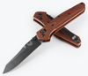 Benchmade 940BK-03 Osborne AXIS Folder - 3.4" DLC Battlewash Finish CPM-MagnaCut Blade - Burnt Copper Finish 6061-T6 Aluminum Handle