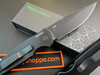 PRO-TECH TR-3 SWAT TACTICAL RESPONSE 3 AUTOMATIC. 3.5" BLACK DLC FINISH 154CM BLADE. BLACK ANODIZED 6061-T6 ALUMINUM HANDLE w/GROOVES. REVERSE SIDE SHOWN OPEN. CUTLERY SHOPPE