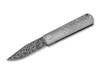 Boker Solingen BRLW Flipper - Meteorite Damast Blade - Barlow Pattern Titanium Framelock Handle 110673DAM