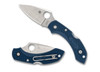 Spyderco C28PCBL Dragonfly 2 Lightweight Folder - 2.28" CPM-SPY27 Blade - Cobalt Blue FRN Handle
