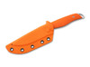 Boker USA Backcountry Fixed Blade - 3.43" CPM-MagnaCut Drop Point Blade - Orange G-10 Handle Scales - Orange Kydex Sheath
