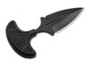 Boker H&K FX02 - 2.5" Double Edge Black Finish D2 Blade - Black FRN Handle w/Kydex Sheath & Ball Chain - 06HK001