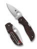 Spyderco C152CFRDP Chaparral - 2.8" CTS-XHP Blade - Red Fat Carbon Handle