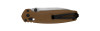 Kershaw 2052 Broadside DuraLock - 3.5" Stonewash Finish D2 Blade - Tan G-10 Handle