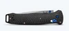 Benchmade 537-09 Bailout AXIS Lock Folder - 3.38" Plain Edge Stonewash Finish M390 Tanto Blade - Carbon Fiber Handle