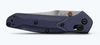 Benchmade 945-04 Osborne AXIS - 2.92" Plain Edge Reverse Tanto M390 Blade - 3D Milled Denim Micarta Handle
