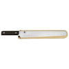 Shun Classic DM0778 - Hollow Ground Brisket Knife - 12.0" AUS-8A Blade - Ebony Color Pakkawood Handle - Wood Saya