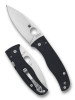 Spyderco C263CFP90V Bodacious Folder - 3.63" CPM-S90V Plain Edge Blade - Carbon Fiber Handle - SPRINT RUN