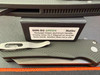 Pro-Tech Malibu Flipper - 3.25" Smoky Grey DLC Reverse Tanto CPM-MagnaCut Blade - Textured Dark Green Anodized Aluminum Handle - 5406-SG GREEN