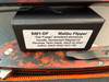 Pro-Tech Malibu Flipper - 3.25" Stonewash Reverse Tanto MagnaCut Blade - "Del Fuego" Anodized Aluminum Handle 5401-DF