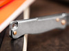 Boker Plus Atlas Mini Slipjoint Folder - 1.65" Sandvik 12C27 Drop Point Blade - Stonewash Finish Stainless Steel Handle - 01BP0024