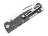 Boker Plus Atlas Droppoint TS Lockback Folder - 2.87" D2 Drop Point Blade - Black Stonewash Finish Stainless Steel Handle - 01BP0064