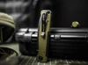 Boker Plus Atlas OD Green Slipjoint Folder - 2.87" Sandvik 12C27 Drop Point Blade - OD Green Finish Stainless Steel Handle - 01BP0063