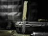 Boker Plus Atlas OD Green Slipjoint Folder - 2.87" Sandvik 12C27 Drop Point Blade - OD Green Finish Stainless Steel Handle - 01BP0063