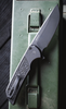 Pro-Tech MX106-NEXUS Mordax Flipper - 3.75" Black DLC Finish CPM-MagnaCut Blade - Black Anodized NEXUS Textured 6061-T6 Aluminum Handle