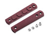 Boker BFF Packlite Handle Scale Set - Redstone Richlite - Stainless Steel Screws Included - 190685