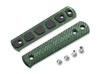Boker BFF Packlite Handle Scale Set - Bottle Green Linen Micarta - Stainless Steel Screws Included - 190683