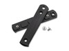 Boker BFF Packlite Handle Scale Set - Black Canvas Micarta - Stainless Steel Screws Included - 190681